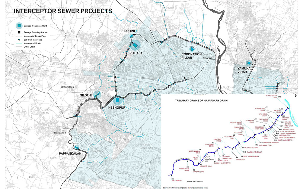 2 interceptor sewage projects-tributaries
